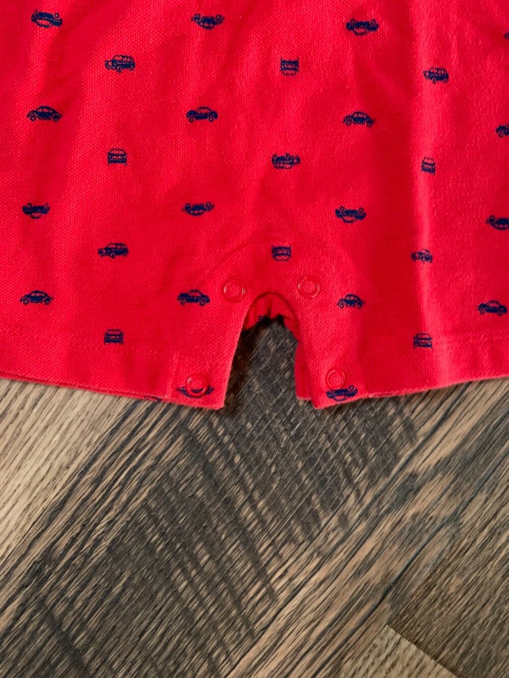 Boys size 6 months Carter's Blue Pants (2 pairs) and Red Shorts Jumper One-Piece - Picture 6 of 10